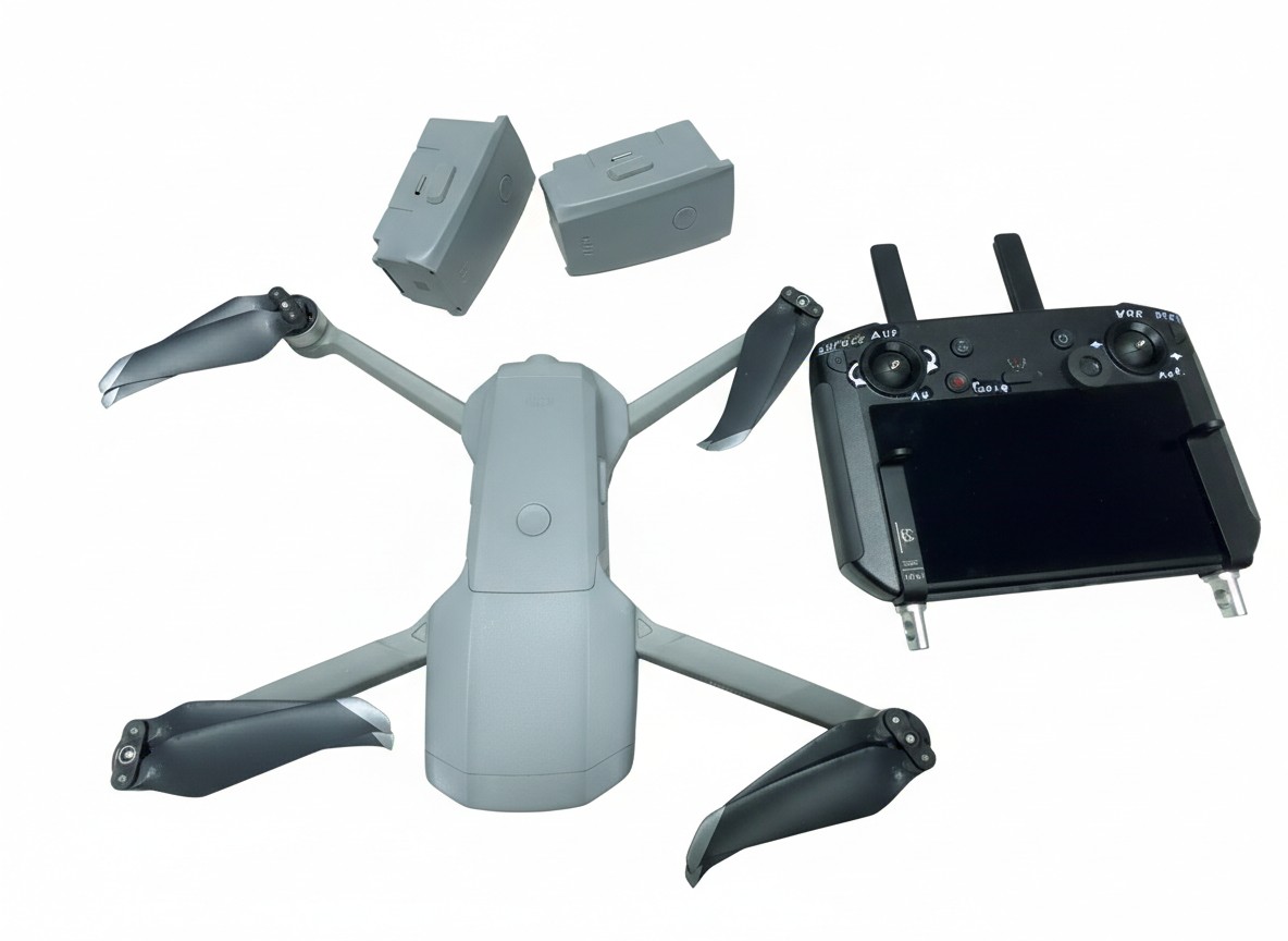 DJI Mavic Air 2 Grau, Inkl. Smart Controller RM500, Akkus und Koffer. Achtung: Kein Ladekabel im Lieferumfang enthalten. | Zustand: Sehr Gut – Bild 2