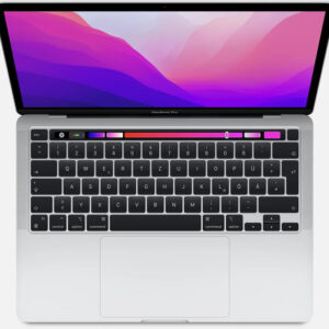 Macbook Pro 13 M2 2022 8/256GB, Macbook Pro 13 Zoll, M2 Chip, 8GB RAM, 256GB SSD, ohne Ladegerät | SimLock: Frei | Zustand: Gut | Farbe: silber | Akku: 96%
