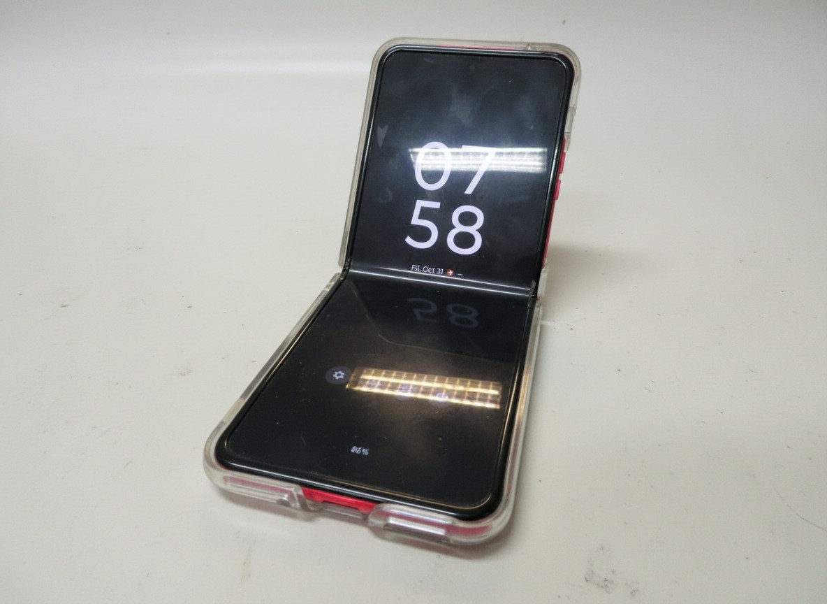 Motorola Razr 40 Ultra Viva Magenta 2023, Foldable Smartphone, neuwertig mit OVP, Snapdragon 8+ Gen 1, 165Hz Display. | SimLock: Frei | Zustand: Gut | Farbe: schwarz | Akku: 100%