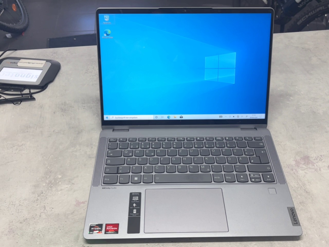 Lenovo IdeaPad Flex 5 14ABR8 Grau, Ryzen 7 7730U, 16GB RAM, 512GB SSD, 14 | Zustand: Sehr Gut – Bild 3