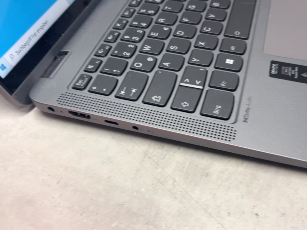 Lenovo IdeaPad Flex 5 14ABR8 Grau, Ryzen 7 7730U, 16GB RAM, 512GB SSD, 14 | Zustand: Sehr Gut – Bild 4