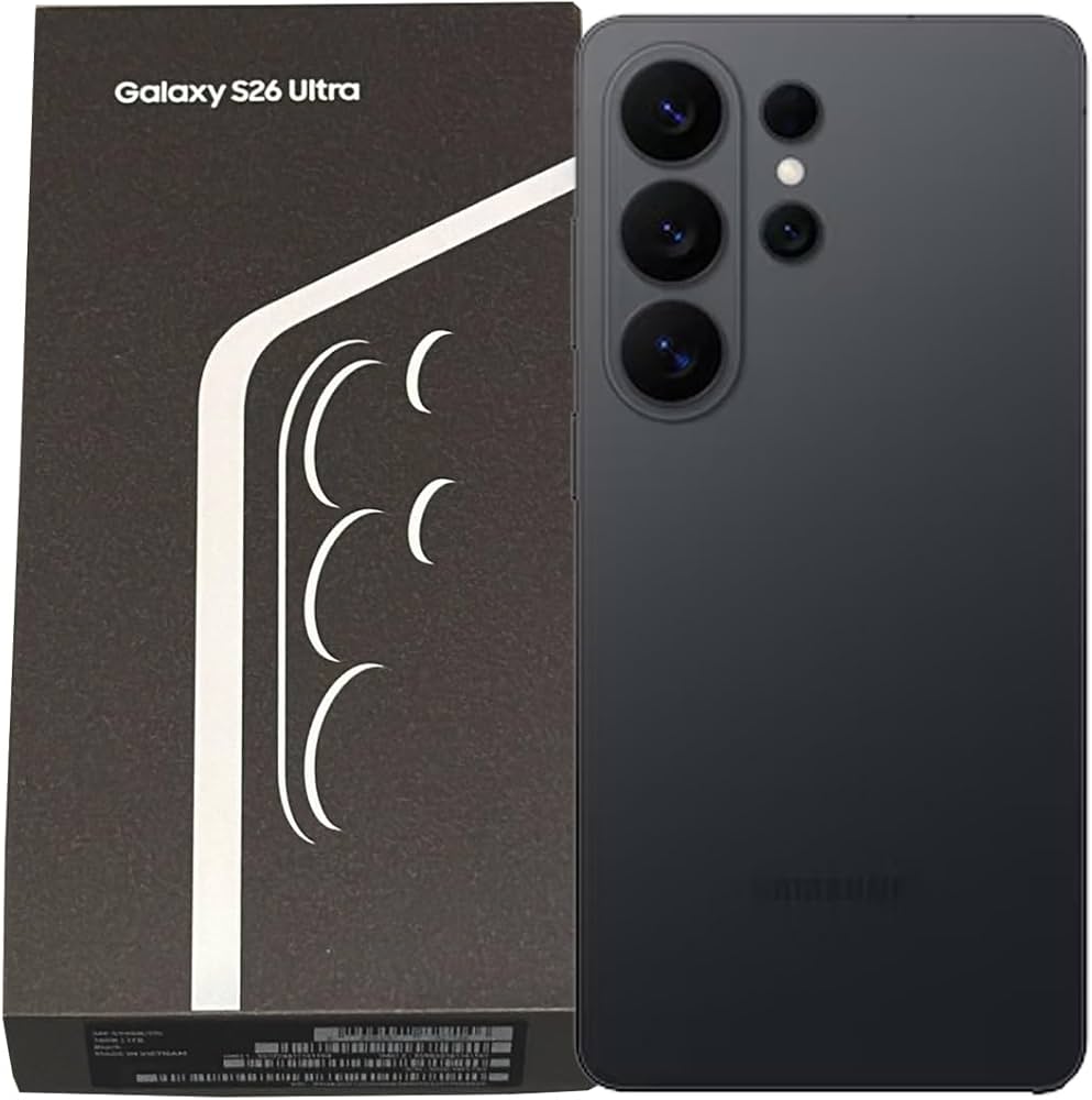 Samsung Galaxy S26 Ultra 256GB, 12GB RAM, 5G, Snapdragon 8 Elite Gen 5, Android 16, OVP | SimLock: Frei | Zustand: Wie Neu | Farbe: schwarz | Akku: 100%