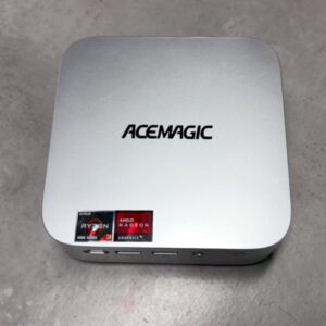 Acemagic Mini PC Ryzen 3 4300U Silber, 16GB DDR4 RAM, 256GB M.2 SSD, RJ45, 4K Triple Display, WiFi 5, kompakter Mini-Computer | Zustand: Gut