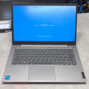 Lenovo ThinkBook 14 G2, Mineral Grey, 2020, Intel Core i3-1115G4, 8GB RAM, 256GB SSD, Gehäuse weist mehrere Dellen auf der Rückseite auf. | Zustand: Gut
