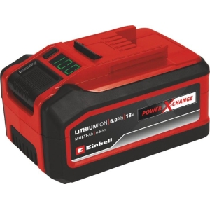 Einhell Power X-Change Plus 18V 4-6Ah Akku, Multi-Ah Akku, umschaltbar zwischen 4.0Ah und 6.0Ah, mit digitaler Ladestandsanzeige, in OVP. | Zustand: Neu