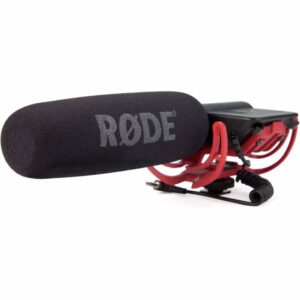 RØDE VideoMic mit Rycote Lyre Halterung, Professionelles Richtmikrofon für Kameras, inkl. 3,5mm Anschlusskabel, 9V-Batteriebetrieb. | Zustand: Gut