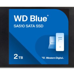 Western Digital Blue SA510 2TB SSD, 2.5 Zoll, SATA 6Gb | s, in Originalverpackung (OVP) | Zustand: Neu