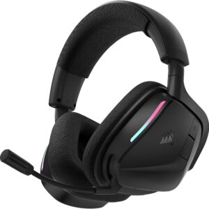 Corsair Void RGB Elite Wireless Schwarz, Gaming-Headset mit 7.1 Surround Sound, inklusive USB-Empfänger und Ladekabel. | Zustand: Gut
