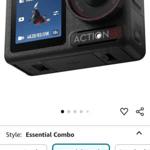 DJI Osmo Action 5 Pro Standard Combo, Action-Kamera, 4K, 1 | 1.3 | Zustand: Sehr Gut