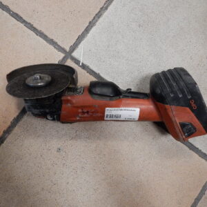 Hilti AG 125-A22 Akku-Winkelschleifer, Inklusive 22V Li-Ion Akku B22 5.2, 125 mm Scheibendurchmesser, gebrauchter Zustand. | Zustand: Gut