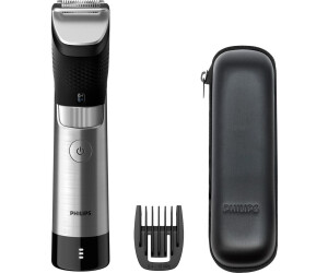 Philips Barttrimmer 9000 Prestige BT9810/15, Inklusive Premium-Reiseetui und Kammaufsatz, 30 Längeneinstellungen, 120 Min. Akkulaufzeit, wasserfest | Zustand: Neu