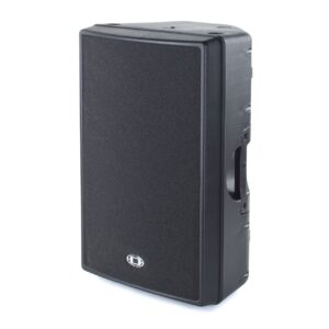 Dynacord D-Lite D 15-3, Schwarz, Paar (2 Stück), Passive 3-Wege Fullrange-Box, 15 Zoll Tieftöner, 500W RMS, 8 Ohm, 90° x 50°, inkl. Schutztaschen | Zustand: Sehr Gut