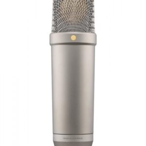 RØDE NT1-A , Großmembran-Kondensatormikrofon, Professionelles Studiomikrofon mit Nierencharakteristik, silbernes Gehäuse, Made in Australia. | Zustand: Gut