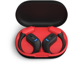 Philips TAA6709BK/00 Open-Ear Sport Schwarz/Rot, Versiegelt  |  True Wireless Bluetooth-Kopfhörer, IP55 wasserfest, bis 28 Std. Laufzeit | Zustand: Neu