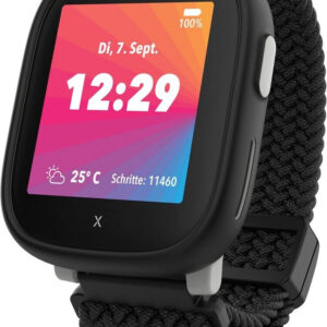 Xplora X6Play (Gen. 2) Schwarz, Kinder-Smartwatch mit GPS, Kamera, Telefonie, Schulmodus und Schrittzähler, in Originalverpackung. | Zustand: Wie Neu