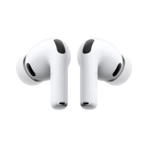 Apple AirPods Pro 3, Weiß, In-Ear Kopfhörer mit MagSafe Ladecase (USB-C), Aktive Geräuschunterdrückung, Herzfrequenzmessung | Zustand: Neu