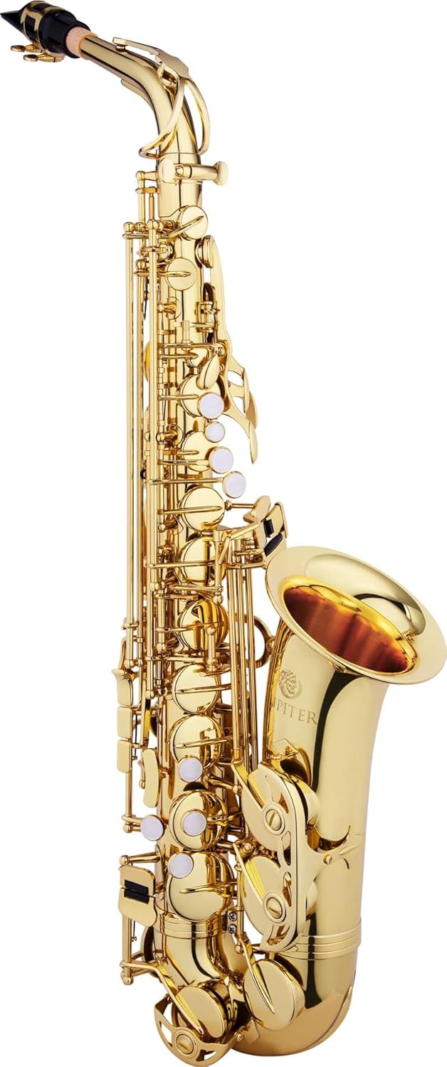 Jupiter JAS500 Altsaxophon Goldlack, Einsteiger-Modell in Eb-Stimmung mit Hoch-F#-Klappe, inklusive Koffer und Zubehör. | Zustand: Sehr Gut – Bild 2