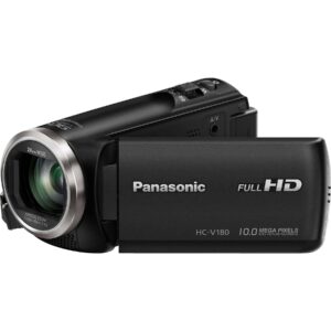 Panasonic HC-V180 Camcorder Schwarz, Full HD, 50x optischer Zoom, inkl. Originalverpackung, Anleitung und Ladegerät. | Zustand: Sehr Gut
