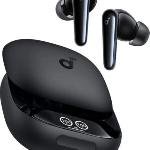 Anker Soundcore Liberty 4 Pro Black, True-Wireless-In-Ear-Kopfhörer mit adaptivem Noise Cancelling, Ladecase mit Display, Bluetooth 5.3 | Zustand: Neu