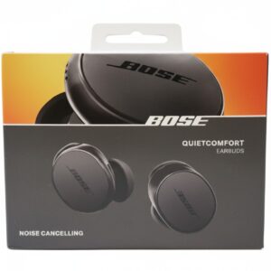 Bose QuietComfort Earbuds Schwarz, True Wireless In-Ear Kopfhörer mit Noise Cancelling, Bluetooth, IPX4 wasserabweisend. | Zustand: Neu
