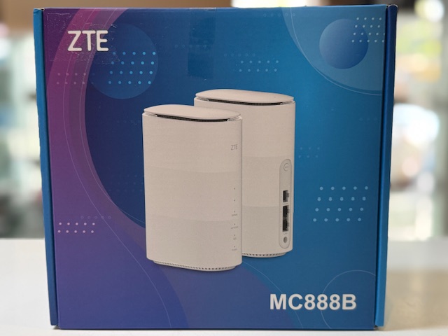 ZTE MC888B 5G Router Weiß, Unlocked 5G Indoor CPE, Wi-Fi 6, bis zu 3600 Mbps, 2x Gigabit Ethernet Ports, für bis zu 64 Geräte | Zustand: Neu – Bild 2