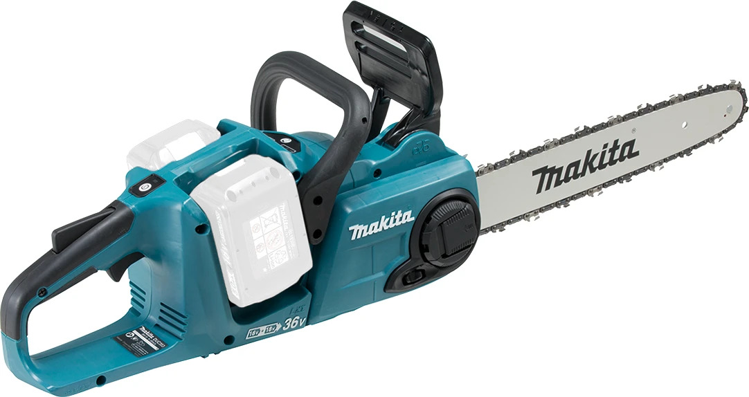 Makita DUC353Z Akku-Kettensäge 36V, Solo-Gerät ohne Akkus und Ladegerät, 35 cm Schwertlänge, bürstenloser Motor, neuwertig verpackt. | Zustand: Neu