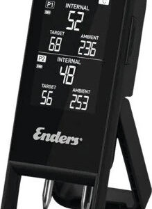 Enders Celsio II Bluetooth-Thermometer, Digitales Grillthermometer mit 2 kabellosen Edelstahlfühlern, Always-On-LCD und App-Anbindung. | Zustand: Neu