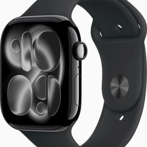 Apple Watch Series 11 46mm Aluminium Diamantschwarz, GPS + Cellular, Sportarmband schwarz M | L, inklusive Originalverpackung  |  Batteriezustand 100%  |  Apple garantie bis: 26.2.27 | Zustand: Wie Neu