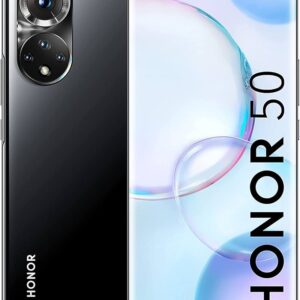 Honor 50 128GB Midnight Black 2021, Smartphone mit 128GB Speicher, 108MP Quad-Kamera, 120Hz OLED-Display, inkl. Originalverpackung (OVP) | SimLock: Frei | Zustand: Sehr Gut | Farbe: Midnight Black | Akku: