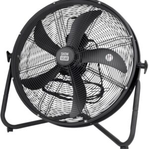 Showgear SF-100 Axial-Lüfter Schwarz, Leistungsstarker Windmaschinen-Lüfter, 3 Geschwindigkeitsstufen, 120W, inklusive Originalverpackung. | Zustand: Neu