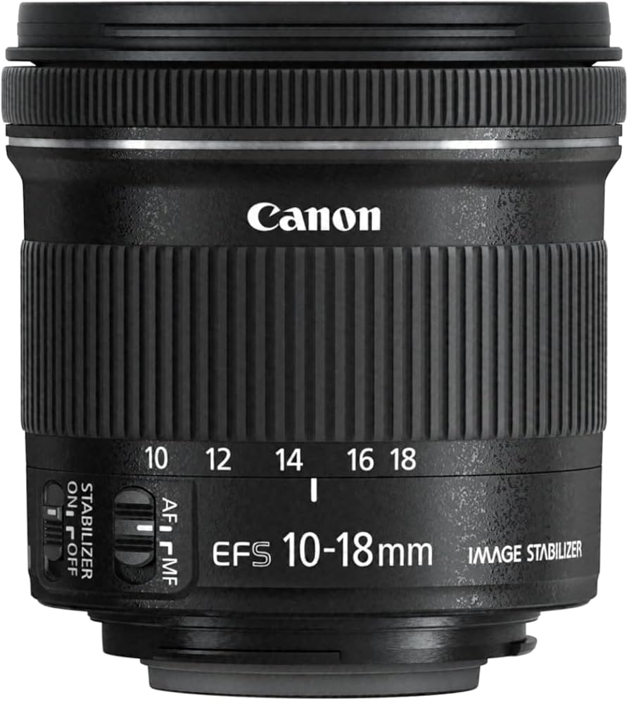 Canon EF-S 10-18mm f/4.5-5.6 IS STM, Ultra-Weitwinkel-Zoomobjektiv für APS-C Kameras, inklusive Originalverpackung (OVP) | Zustand: Neu