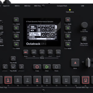 Elektron Octatrack DPS-1, Dynamic Performance Sampler, inkl. Netzkabel, Cinchkabel, Gebrauchsspuren, verschmutzt | Zustand: Gebraucht