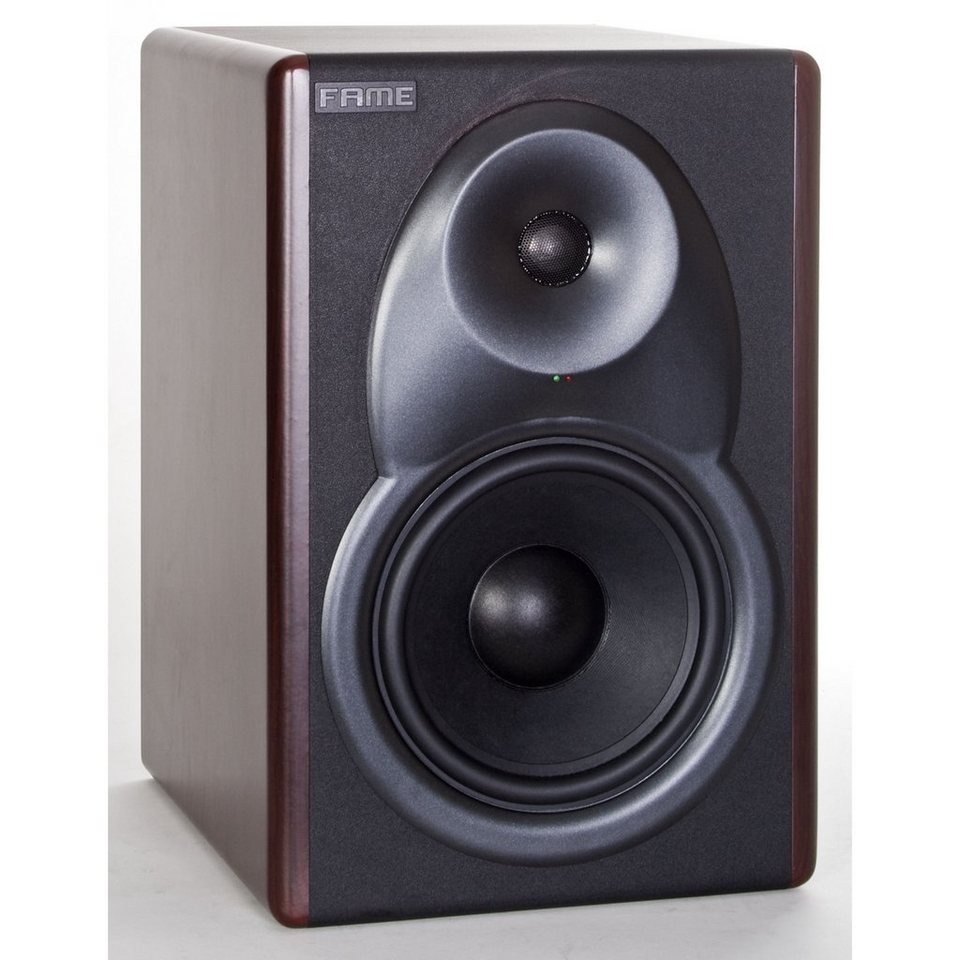 Fame 5080AM Studio Monitor, Aktiver 2-Wege-Monitor, 8 Zoll Tieftöner, Bi-Amping, leichte Kratzer an der Rückseite. | Zustand: Gut