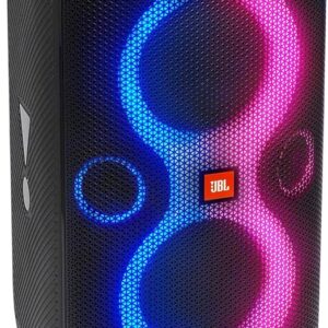 JBL PartyBox 110, Tragbarer Party-Lautsprecher mit 160W Sound, dynamischer Lichtshow, Bluetooth und IPX4-Schutz. | Zustand: Gut