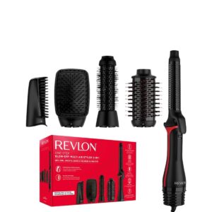 Revlon One-Step Blow-Dry Multi Styler RVDR5371E, 5-in-1 Multistyler mit 5 Aufsätzen, 4 Temperaturstufen, Ionic-Technologie für Glanz und Volumen. | Zustand: Neu