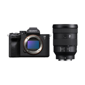 Sony Alpha 7 IV + FE 24-105mm F4 G OSS, Kamera-Objektiv-Set, 4140 Auslösungen, kein Ladegerät enthalten (Laden über USB-C möglich) | Zustand: Sehr Gut