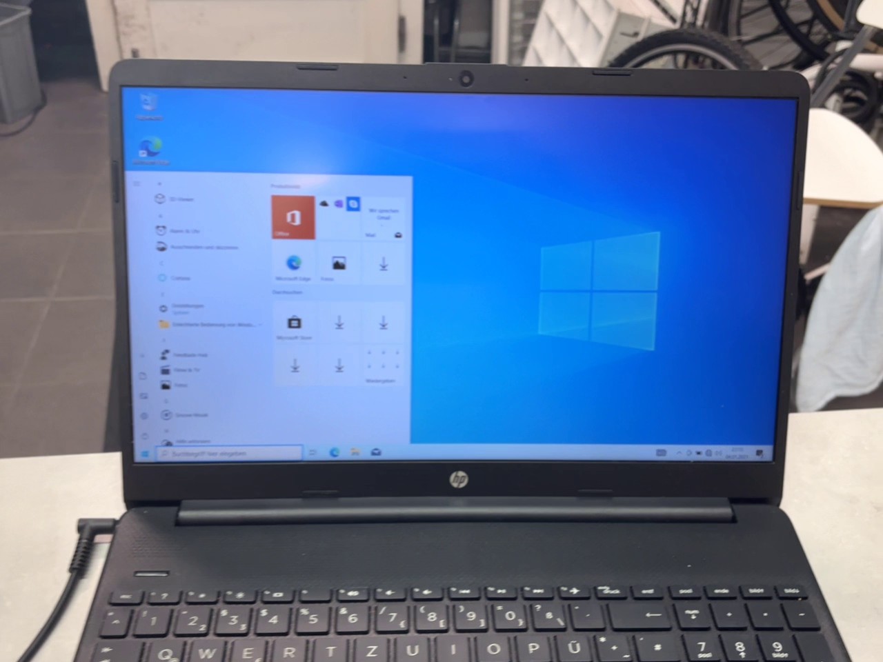 HP 15-eq2917ng Ryzen 3 5300U, 15,6 Zoll Laptop, 16GB RAM, 512GB SSD, AMD Ryzen 3 5300U Prozessor, AMD Radeon Graphics | Zustand: Sehr Gut – Bild 3