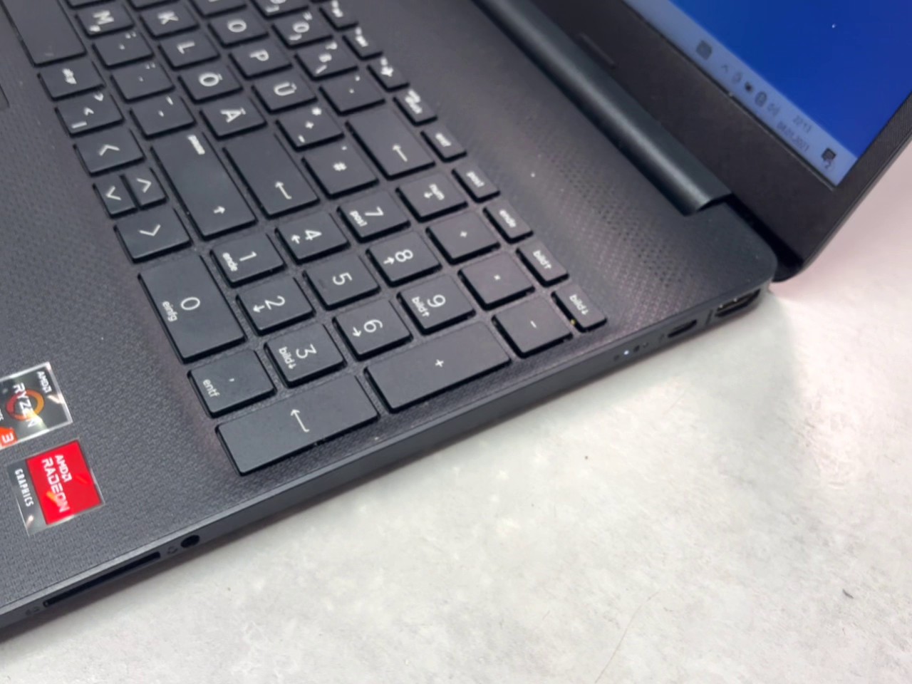 HP 15-eq2917ng Ryzen 3 5300U, 15,6 Zoll Laptop, 16GB RAM, 512GB SSD, AMD Ryzen 3 5300U Prozessor, AMD Radeon Graphics | Zustand: Sehr Gut – Bild 5