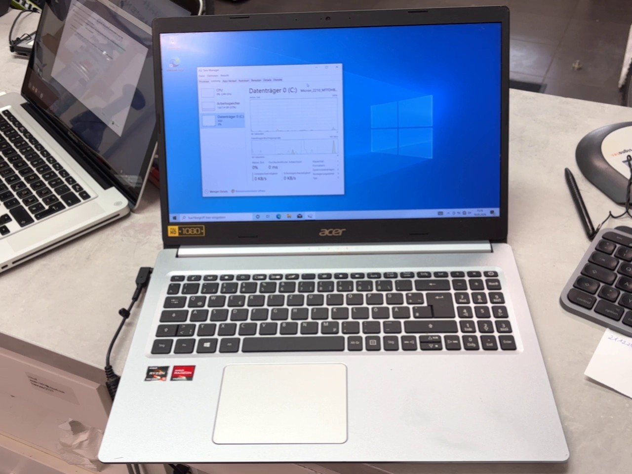 Acer Aspire 5 A515-45 Ryzen 5 5500U, 15,6 Zoll Full HD Display, 8GB RAM, 512GB SSD, AMD Ryzen 5 5500U Prozessor | Zustand: Gut – Bild 2