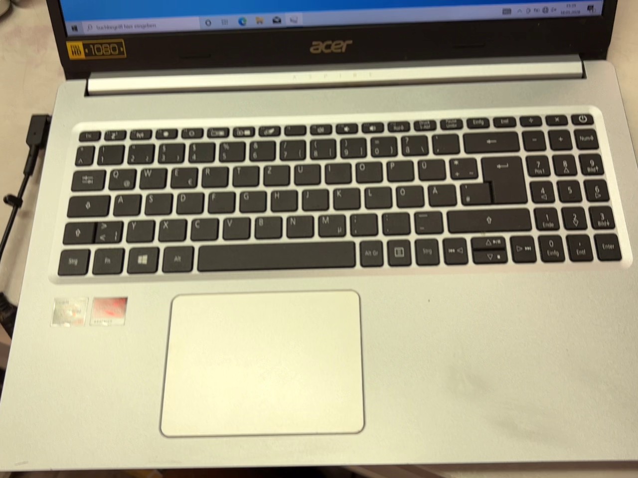 Acer Aspire 5 A515-45 Ryzen 5 5500U, 15,6 Zoll Full HD Display, 8GB RAM, 512GB SSD, AMD Ryzen 5 5500U Prozessor | Zustand: Gut – Bild 4