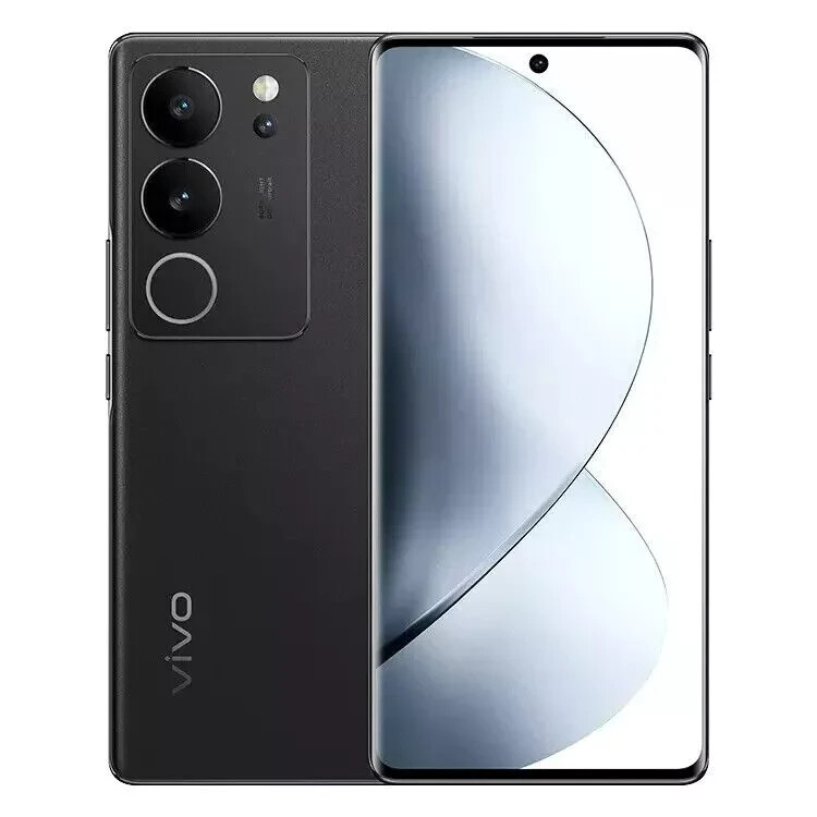Vivo V29 Pro 5G, 120Hz AMOLED Display, 256GB Speicher, 50MP Kamera, MediaTek Dimensity 8200, zerkratzt | SimLock: Frei | Zustand: Gut | Farbe: schwarz | Akku: