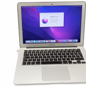 Apple MacBook Air 13 Zoll Early 2015 Silber, Intel Core i5, 8GB RAM, 512GB SSD, 120 Ladezyklen, macOS Monterey installiert | Zustand: Gut