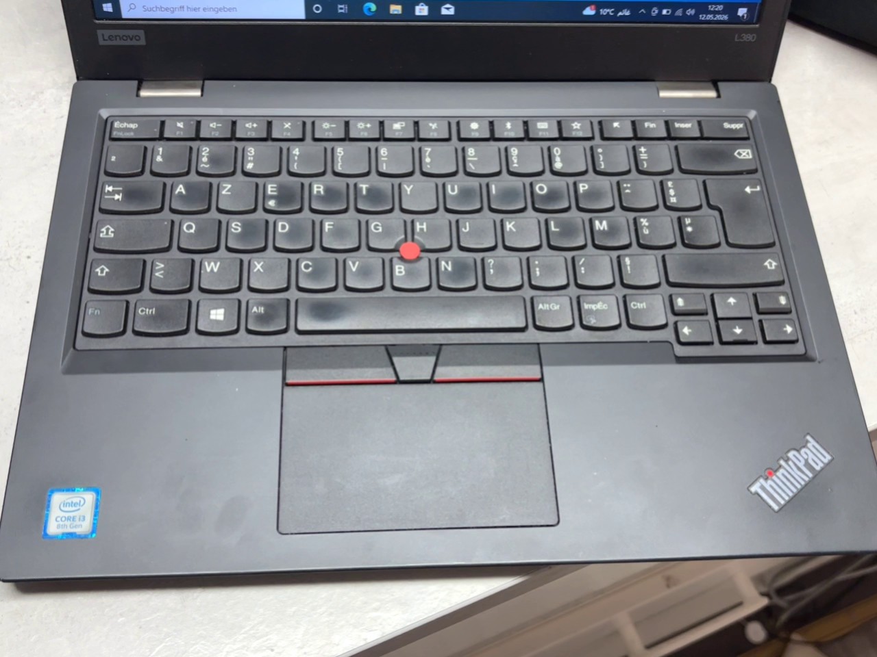 Lenovo ThinkPad L380, i3-8130U, 16GB RAM, 13,3 Zoll, 480GB SSD, Intel UHD Graphics 620, inkl. Ladegerät | Zustand: Gut – Bild 2