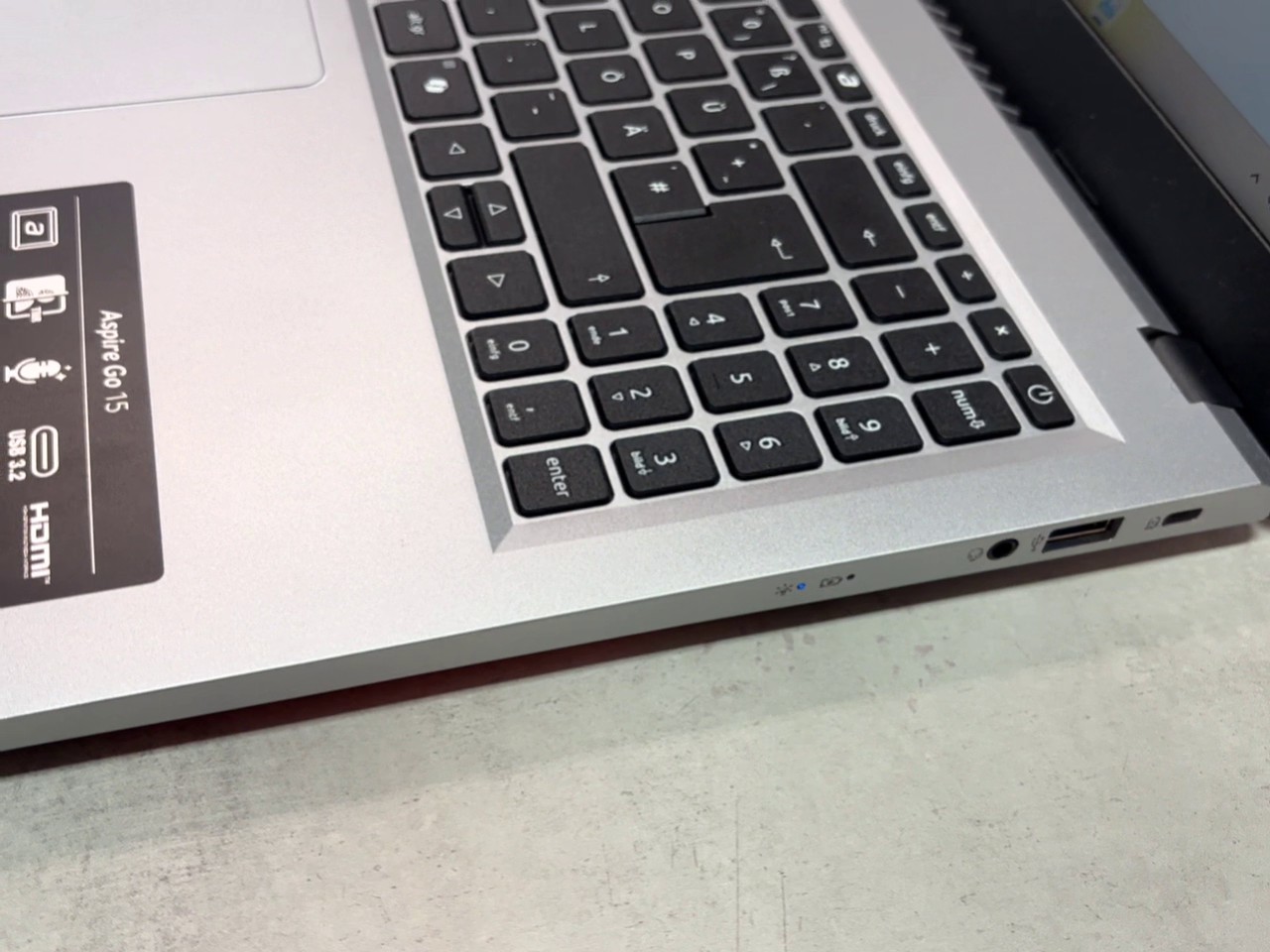 Acer Aspire Go 15, Intel N100, Silber, intel n100 | 4gb ram | 128gb ssd | Zustand: Sehr Gut – Bild 5
