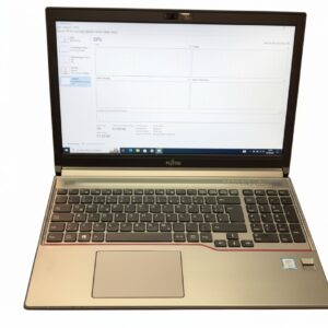 Fujitsu Lifebook E756, i7-6500U, Silber, 15,6 Zoll, 16GB RAM, 512GB SSD, Intel HD Graphics 520, Business-Notebook, Windows 10 | Zustand: Gut