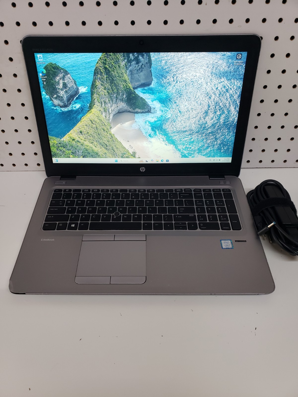HP EliteBook 850 G4, Intel Core i7-7500U, 16GB RAM, Windows 10, inkl. Ladegerät, gebrauchter Zustand | Zustand: Gut