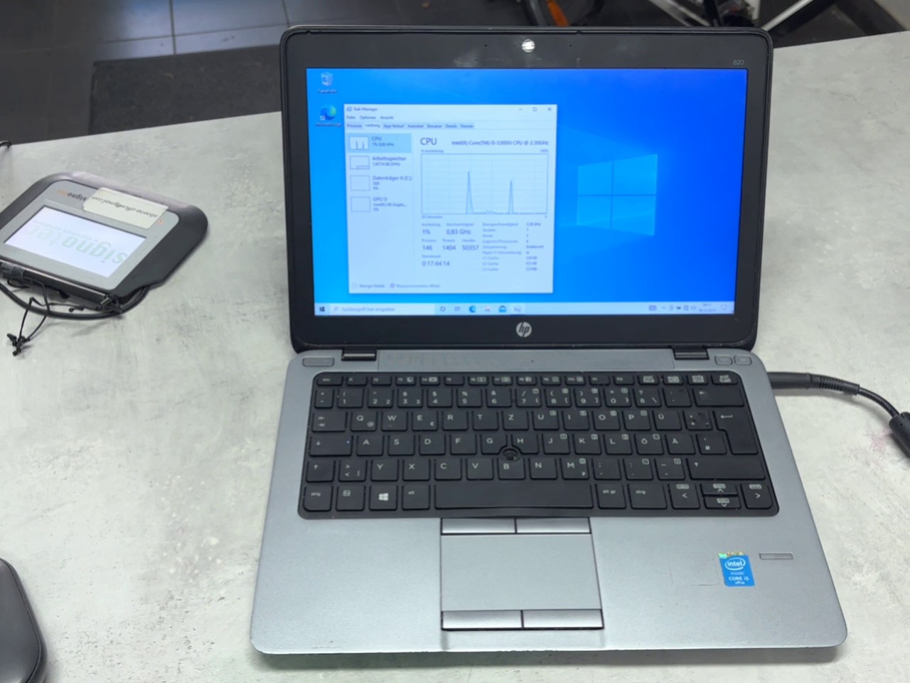 HP EliteBook 820 G2, Intel Core i5-5300U, 8GB RAM, 128GB SSD, 12,5 Zoll Display, Business-Ultrabook | Zustand: Gut
