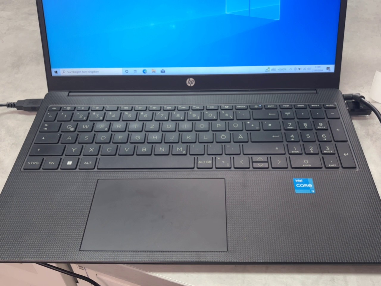HP Laptop 15-fd0033ng, Intel Core i3-1315U, 8GB RAM, 256GB SSD, 15,6 Zoll Full HD, Windows 10 Home Pixel Fehler | Zustand: Gut – Bild 3