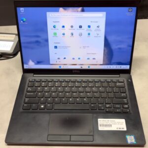 Dell Latitude 7390, Schwarz, Intel Core i5-8350U, 8GB RAM, 256GB SSD, Windows 11 Pro, inkl. Ladegerät, englische Tastatur | Zustand: In Ordnung