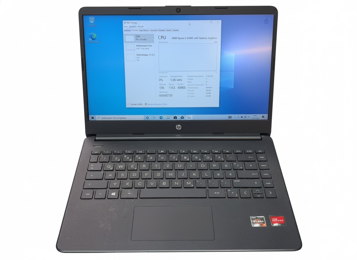 HP Laptop 14s-fq0xxx Ryzen 5 4500U, 14 Zoll, 8GB RAM, 256GB SSD, AMD Ryzen 5 4500U, Gehäuse mit Gebrauchsspuren | Zustand: Gut